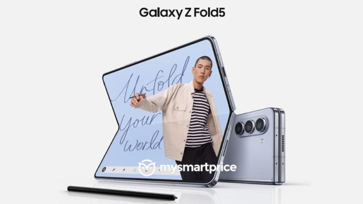 Samsung Galaxy Z Fold5’in Tasarımı Ortaya Çıktı: Teknik Özellikler de Az Çok Belli Oldu!