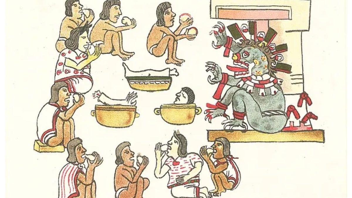 Aztek Ayinlerinde Uygulanan Birbirinden Vahşi Yöntemler: Kurban Edilen İnsanların Parçaları Hamura Katılarak Yeniyordu!
