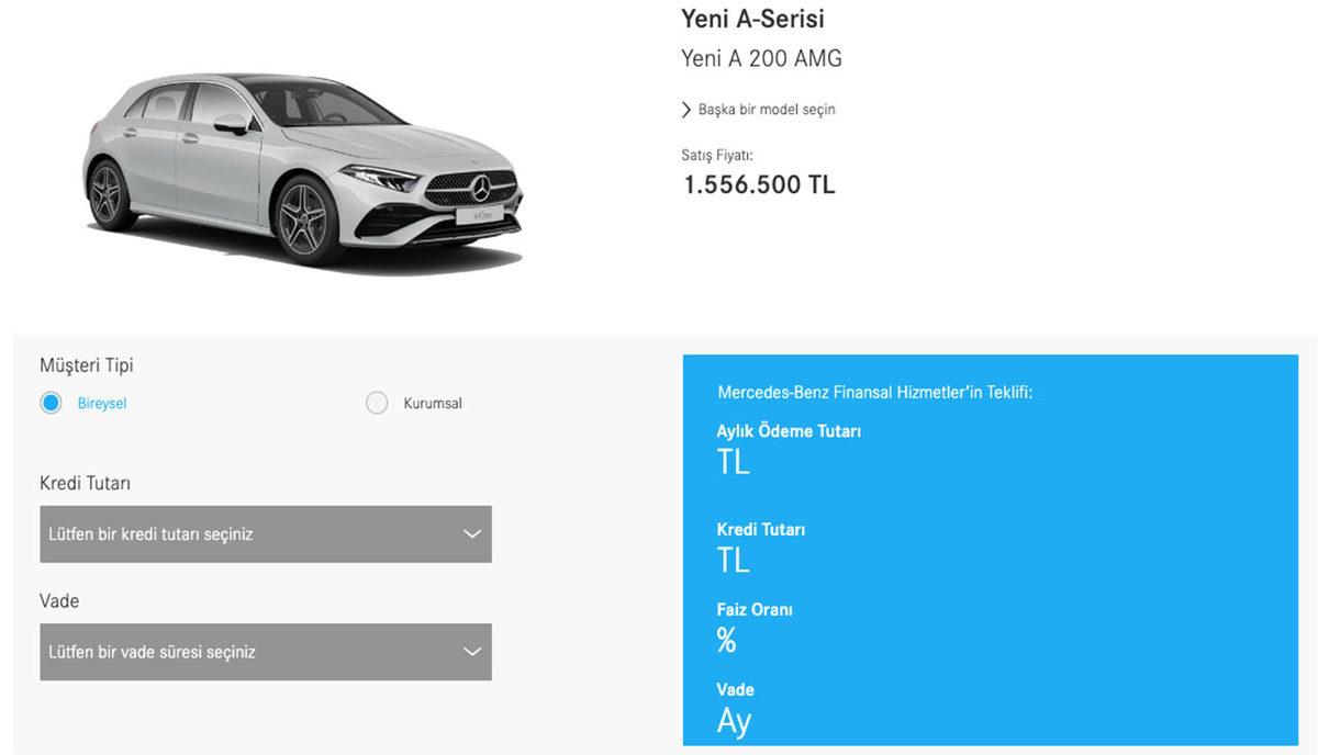 Mercedes-Benz Türkiye, İnternetten Otomobil Satışına Başladı: Oyuncak Alır Gibi Araba Alabilirsiniz...