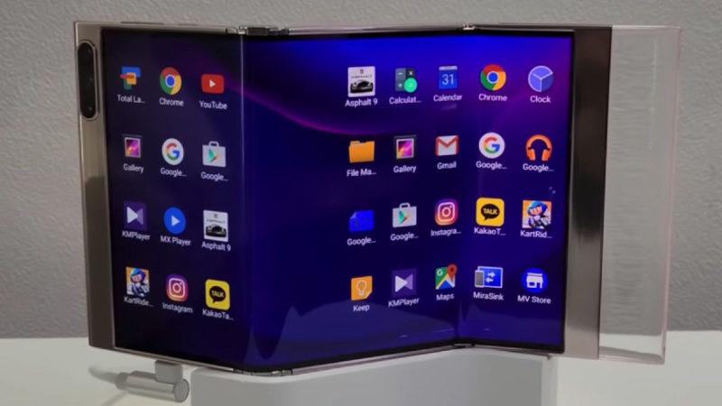 Samsung’un, İlaç Prospektüsü Gibi Katlanan Telefon Tasarımı Ortaya Çıktı