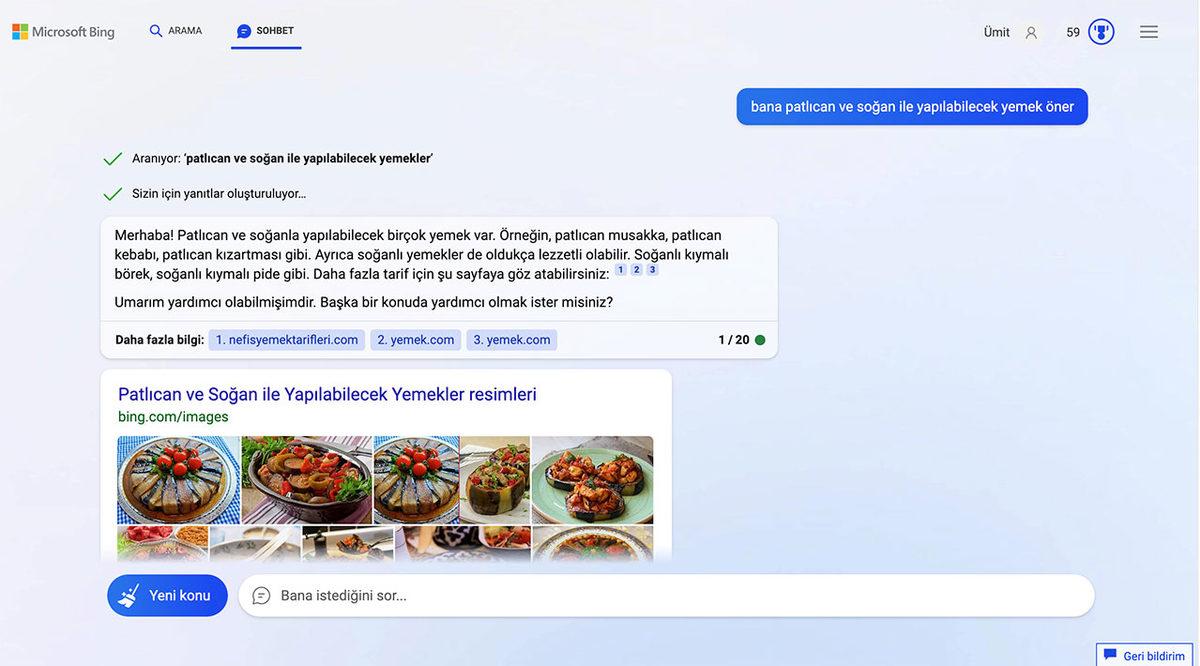ChatGPT’nin Tüm Yetenekleri Arama Motoruna Geldi: Bing’in Yeni Özelliği, Herkesin Kullanımına Açıldı