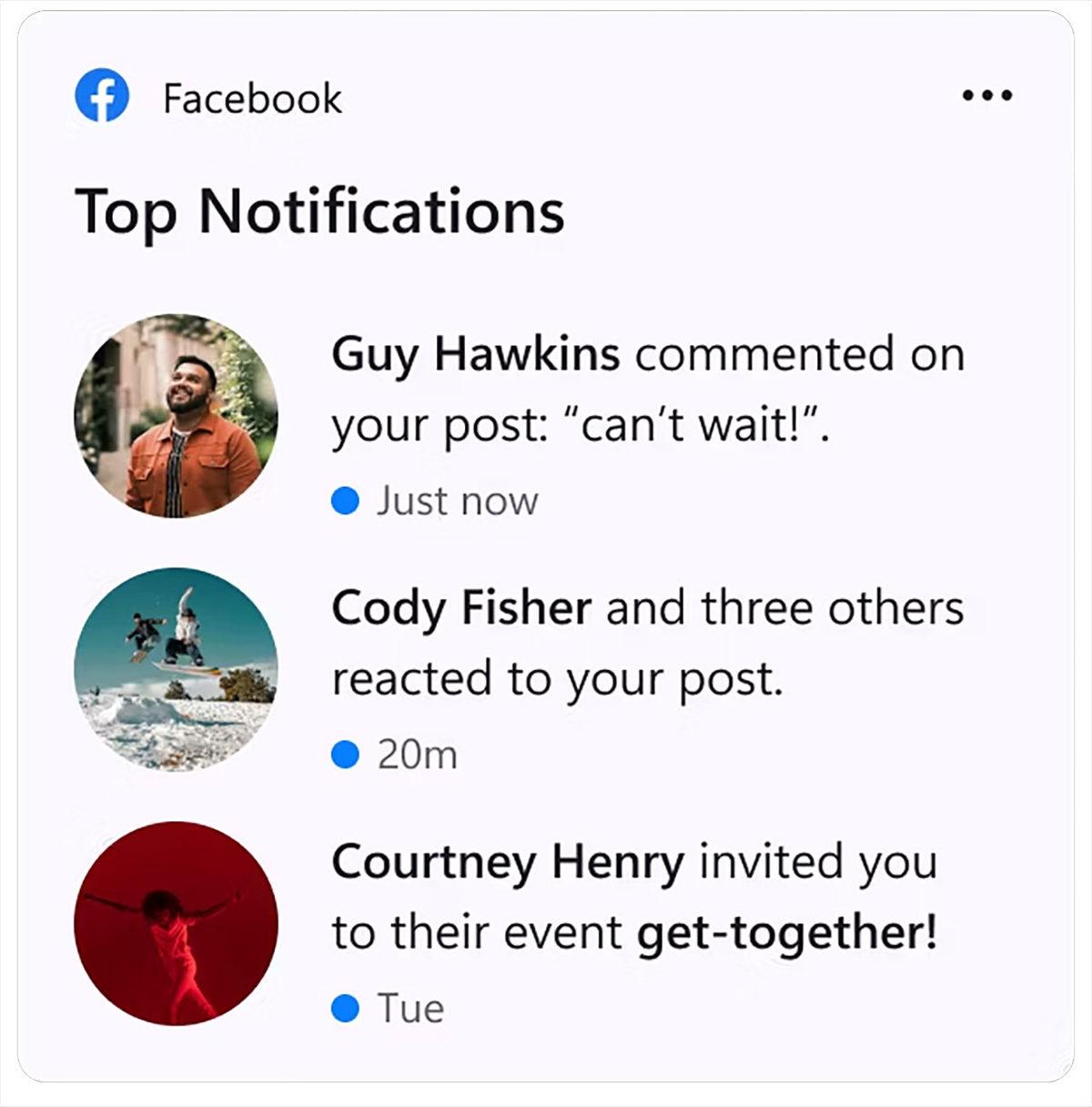Windows 11’e Facebook Widget’ı ve Dosya Gezgini Geliştirmeleri Geliyor