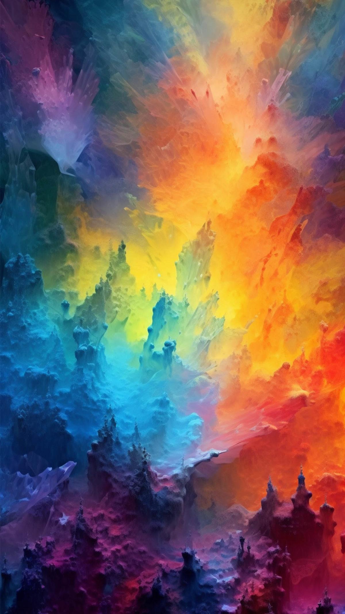 Telefonlara Bambaşka Bir Hava Katacak, Yapay Zeka Tarafından Hazırlanmış 50 Muhteşem Duvar Kağıdı