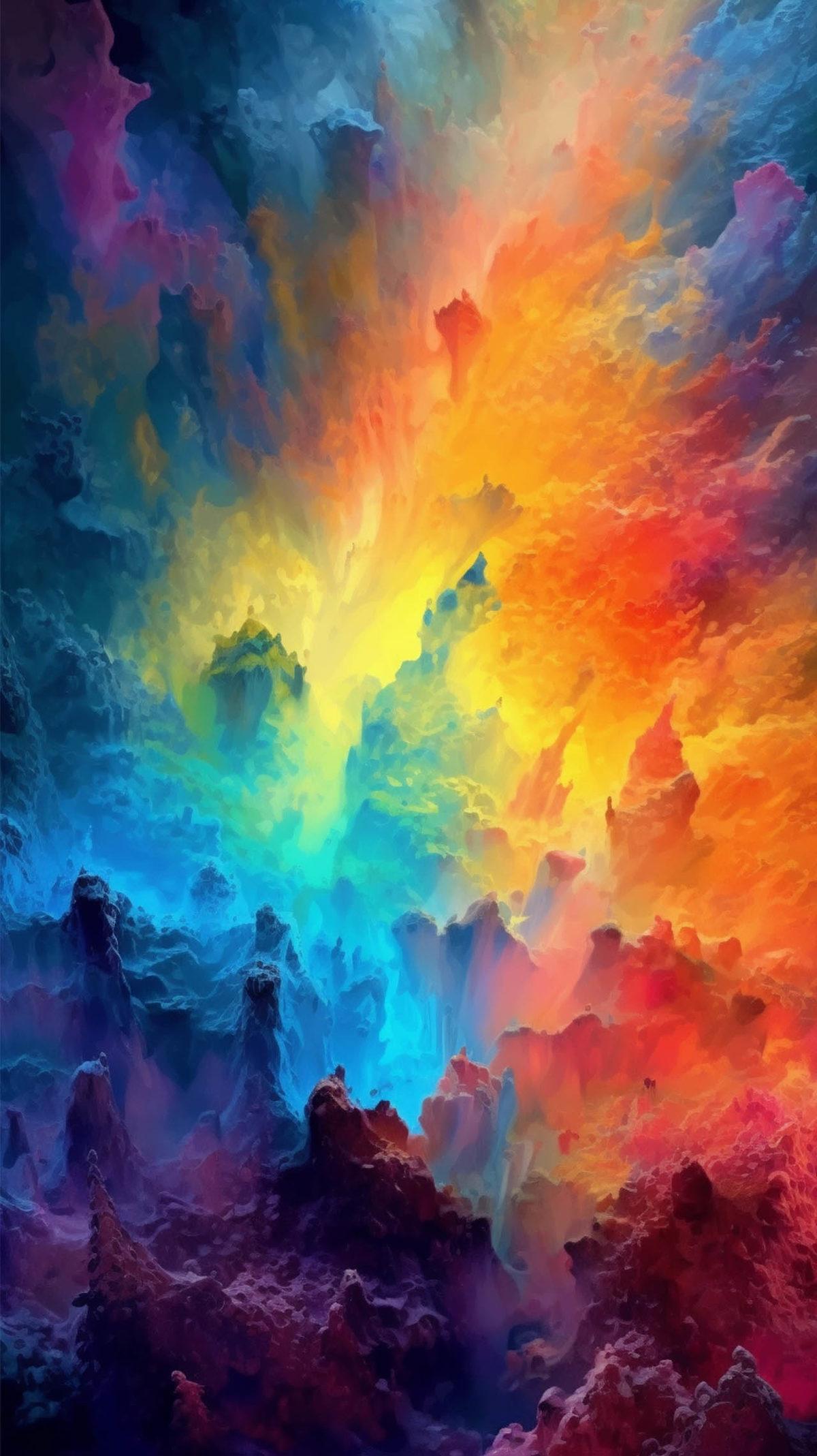 Telefonlara Bambaşka Bir Hava Katacak, Yapay Zeka Tarafından Hazırlanmış 50 Muhteşem Duvar Kağıdı