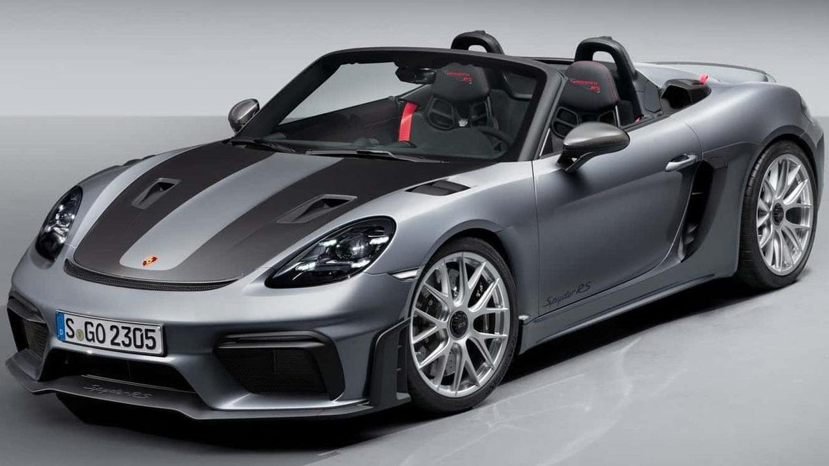 Adeta Oyuncak Araba Gibi Görünen 2024 Porsche 718 Spyder RS Tanıtıldı