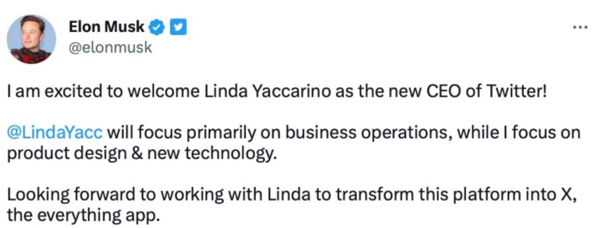 Elon Musk, Twitter CEO’luğunu Bıraktı: Platformun Yeni CEO’su Belli Oldu!