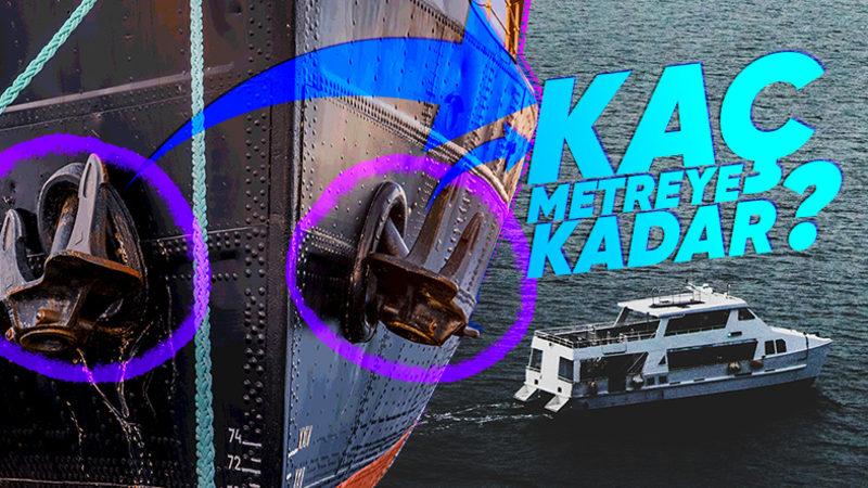 Gemiler Açık Denizlerdeki Derin Sularda Durmaları Gerektiğinde Binlerce Metre Aşağı Demir Atabilirler mi?