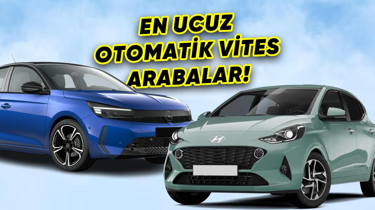 Şehir İçinde Eziyet Çekmek İstemeyenlere: Türkiye’de Satılan En Ucuz 10 Otomatik Vites Otomobil