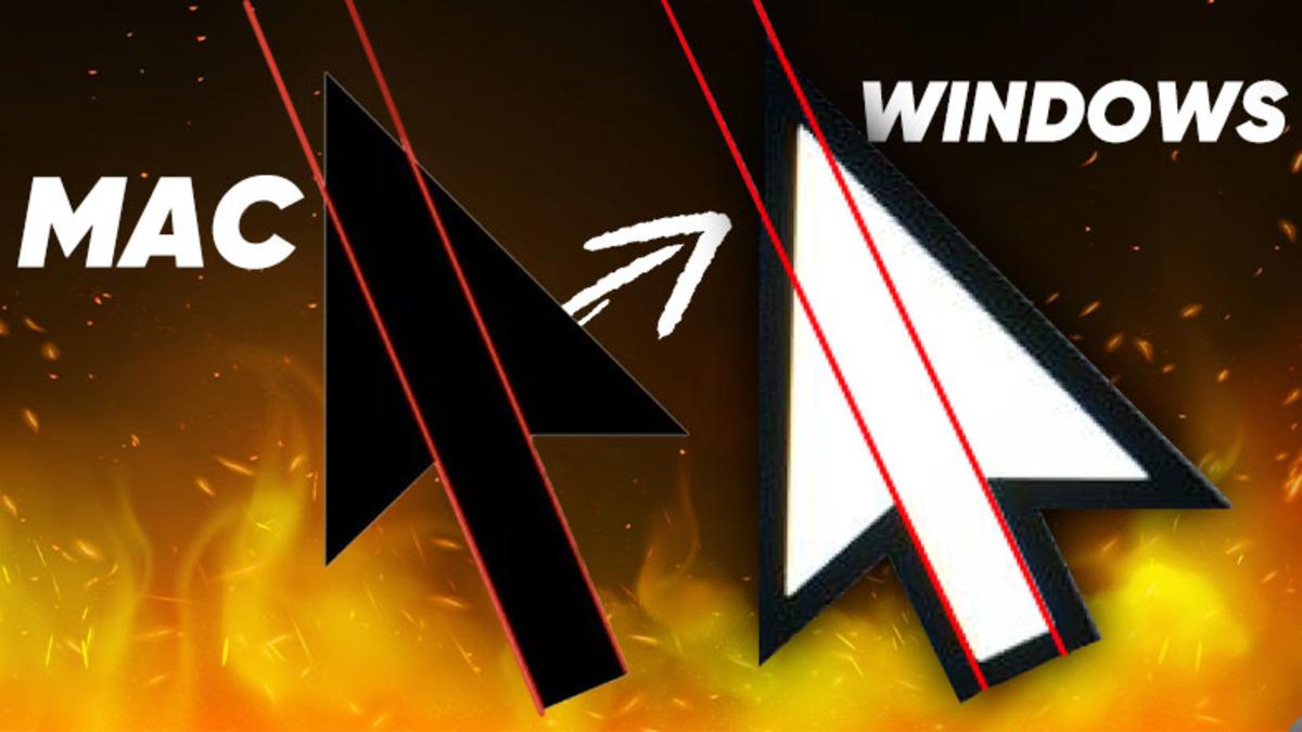 Windows’un Mouse İmleci Neden Simetrik Değil? Mantıklı Bir Sebebi Var!