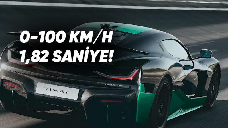Uçak Gibi Elektrikli Otomobil Rimac Nevera, Bir Günde 23 Hız Rekoru Kırdı