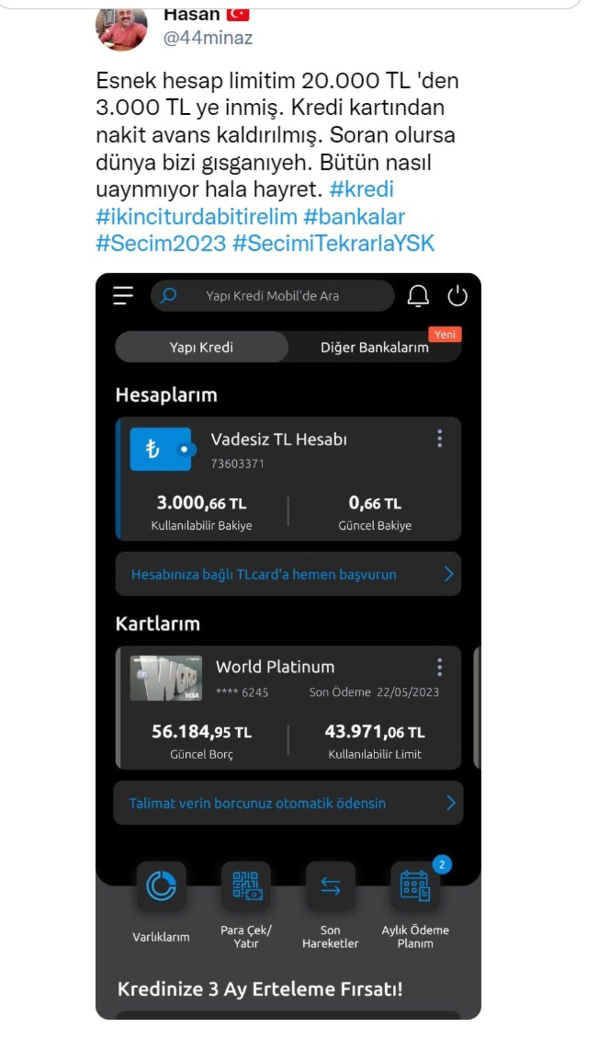 Merkez Bankası Geri Adım Attı: Kredi Kartında ’Nakit Avans’ Uygulaması Tekrar Başladı