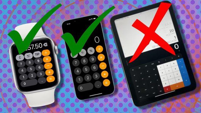 Apple’ın Diğer Ürünlerinde Hesap Makinesi Varken iPad’lerde Neden Yok?