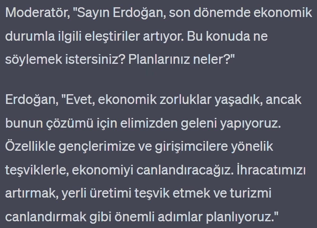 Kılıçdaroğlu ile Erdoğan’ı Yapay Zekâ Aracılığıyla Bir Araya Getirdik: İşte Tartışma Programındaki Hararetli Diyalogları...