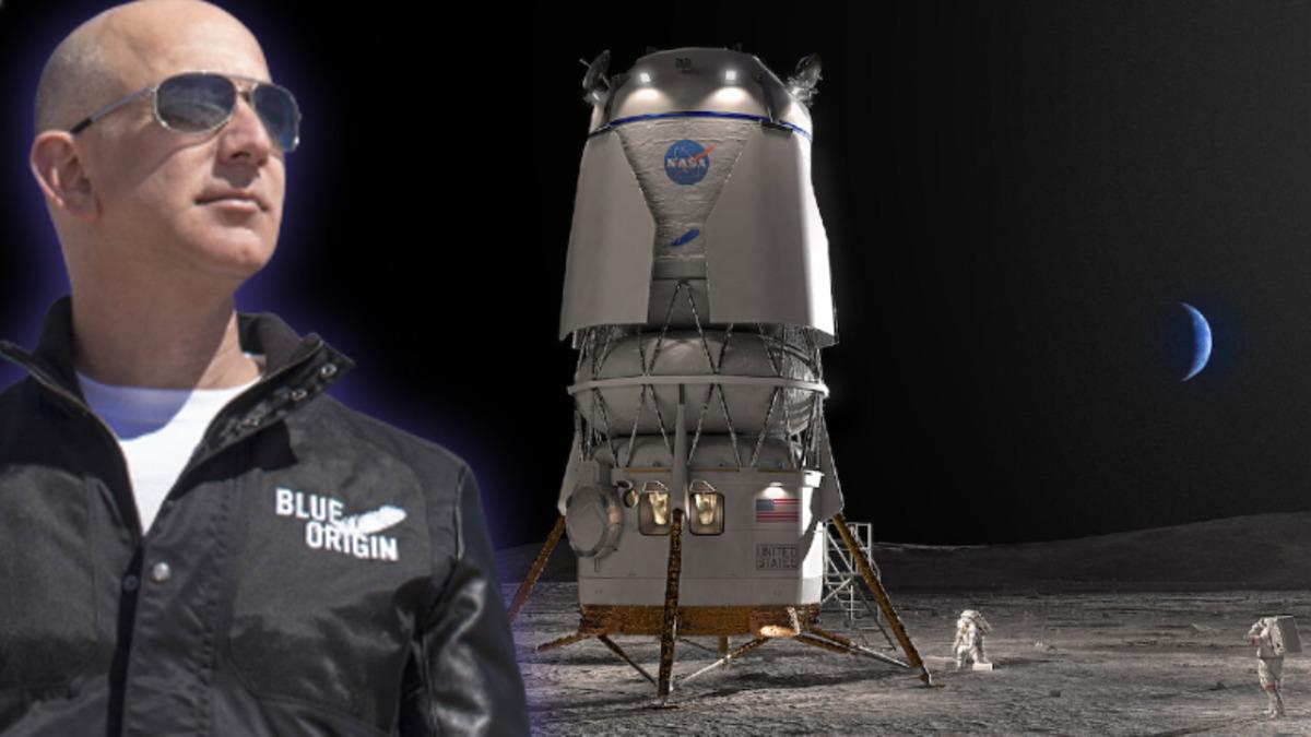 NASA, İnsanlığı Ay’a Götürecek Artemis V Görevinin İniş Aracı İçin Seçimini Yaptı: Bu Sefer Jeff Bezos’un Blue Origin Şirketi Seçildi!