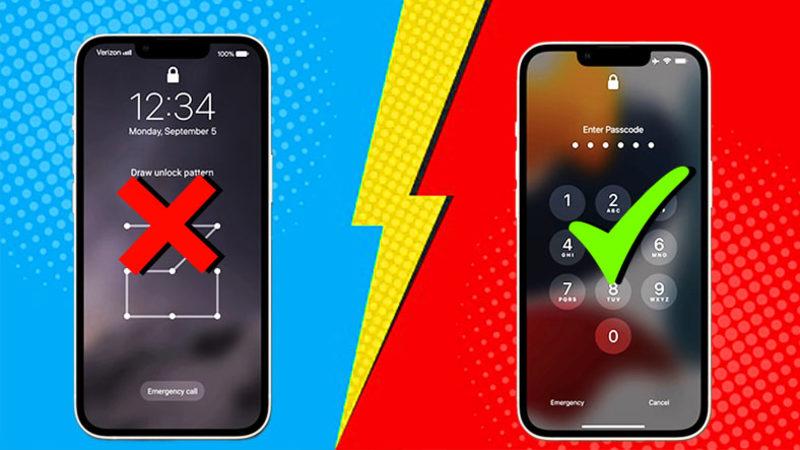 Desen Şifre Yöntemi Android’lerde Varken iPhone’larda Neden Tercih Edilmiyor?
