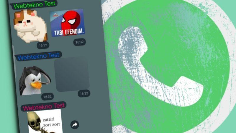 WhatsApp’tan Bomba Özellik: Galerinizdeki Tüm Resimleri Çıkartmaya Dönüştürebileceksiniz