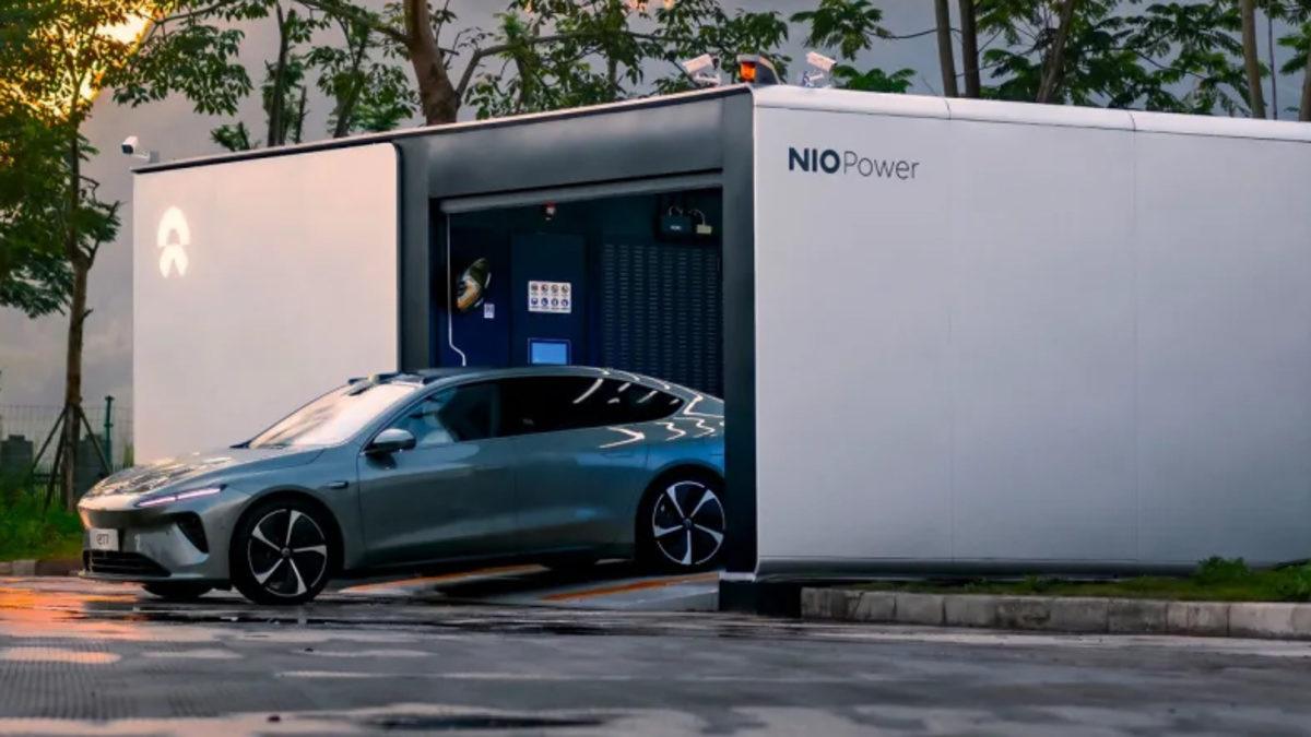Tesla’nın Çinli Rakibi Nio, 5 Dakikadan Kısa Sürede Batarya Değişimi Yapan İstasyonlarını Duyurdu