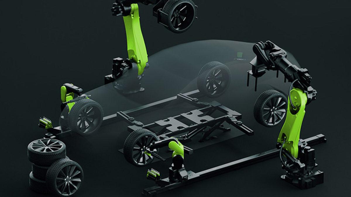 23 Dakikada Bir Arabanın Tüm Lastiklerini Değiştirebilen Yapay Zekâ Destekli Robot: RoboTire!