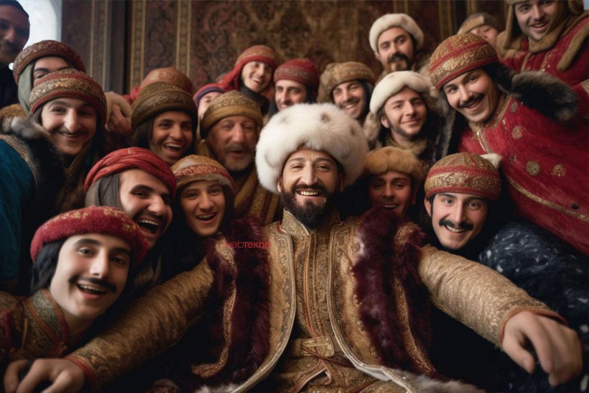 Yapay Zekâyla Resmettik: Mete Han’dan Atatürk’e Tarihteki En Ünlü Türk Liderler Selfie Çekseydi Nasıl Görünürlerdi?