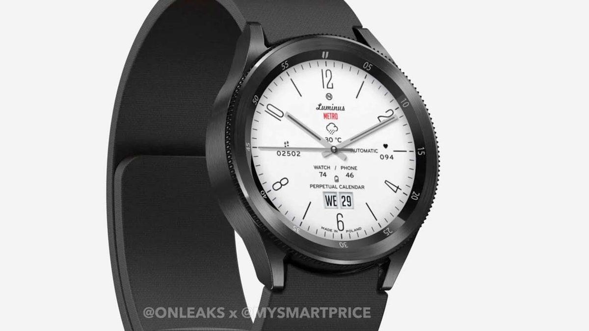 Samsung Watch 6 Classic Tasarımı Ortaya Çıktı: Döndürülebilir Çerçeve Geri Dönüyor!