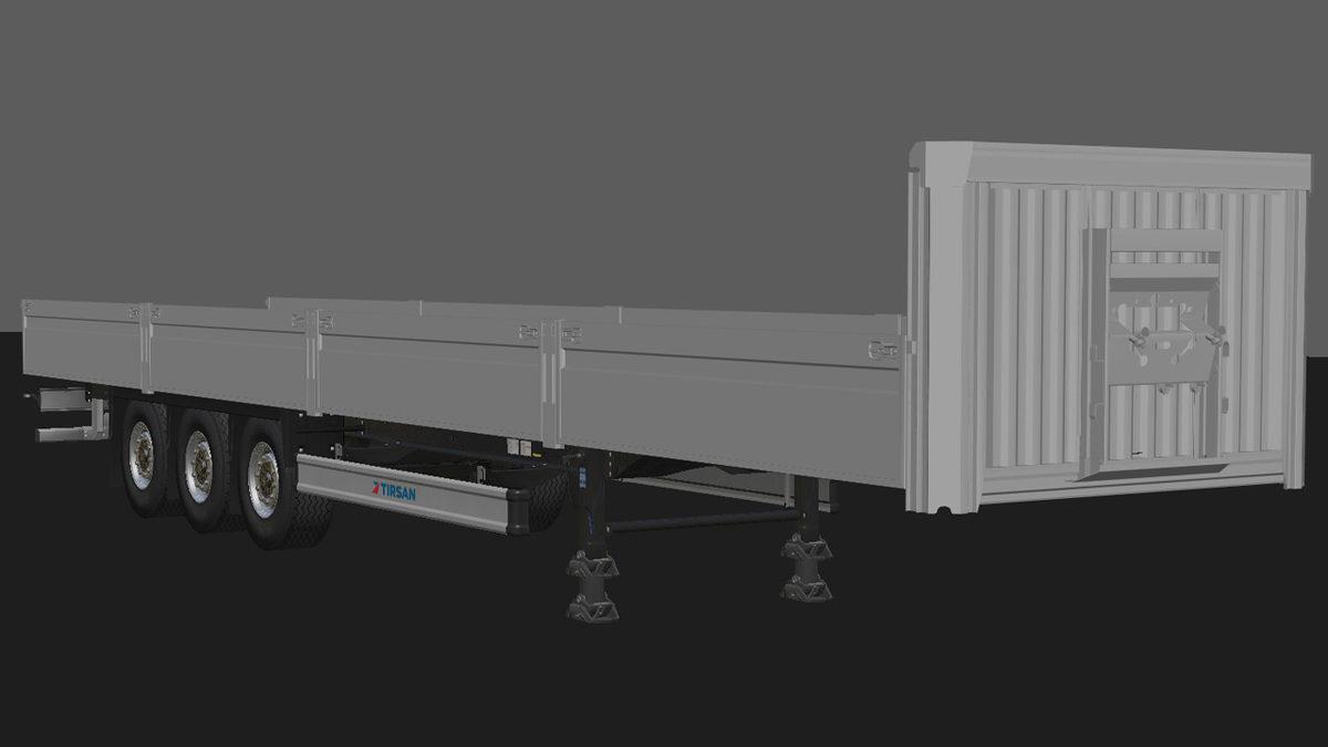 Euro Truck Simulator 2’ye Türk Treyler Markası TIRSAN Geliyor: İşte İlk Ekran Görüntüleri!