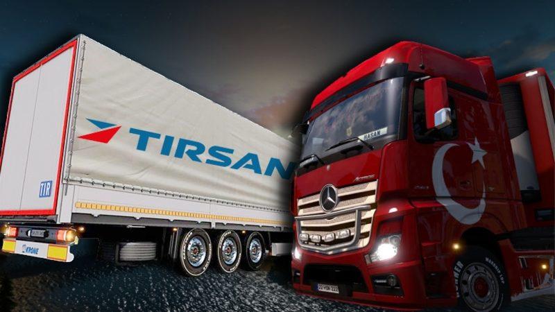 Euro Truck Simulator 2’ye Türk Treyler Markası TIRSAN Geliyor: İşte İlk Ekran Görüntüleri!