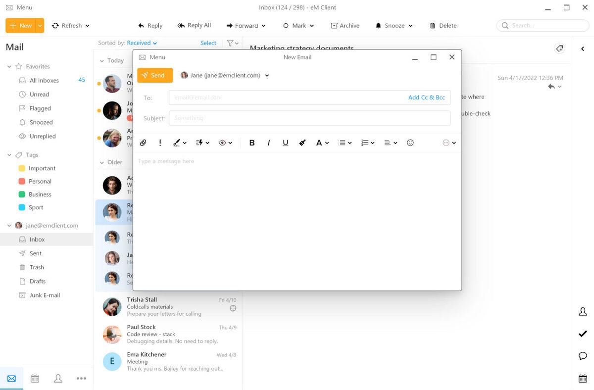 Aynı Anda Onlarca E-Postayı Takip Edip İş Yapmaya Çalışanlara Çare: eM Client