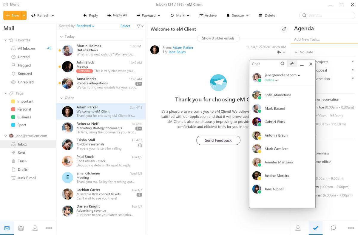 Aynı Anda Onlarca E-Postayı Takip Edip İş Yapmaya Çalışanlara Çare: eM Client