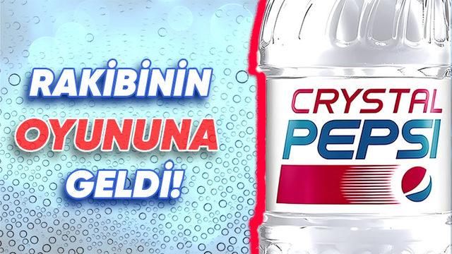 Yenilikçi Olayım Derken Pepsi Tarihinin Kara Lekeleri Olan İki Başarısız Ürün: Pepsi A.M. ve Crystal Pepsi