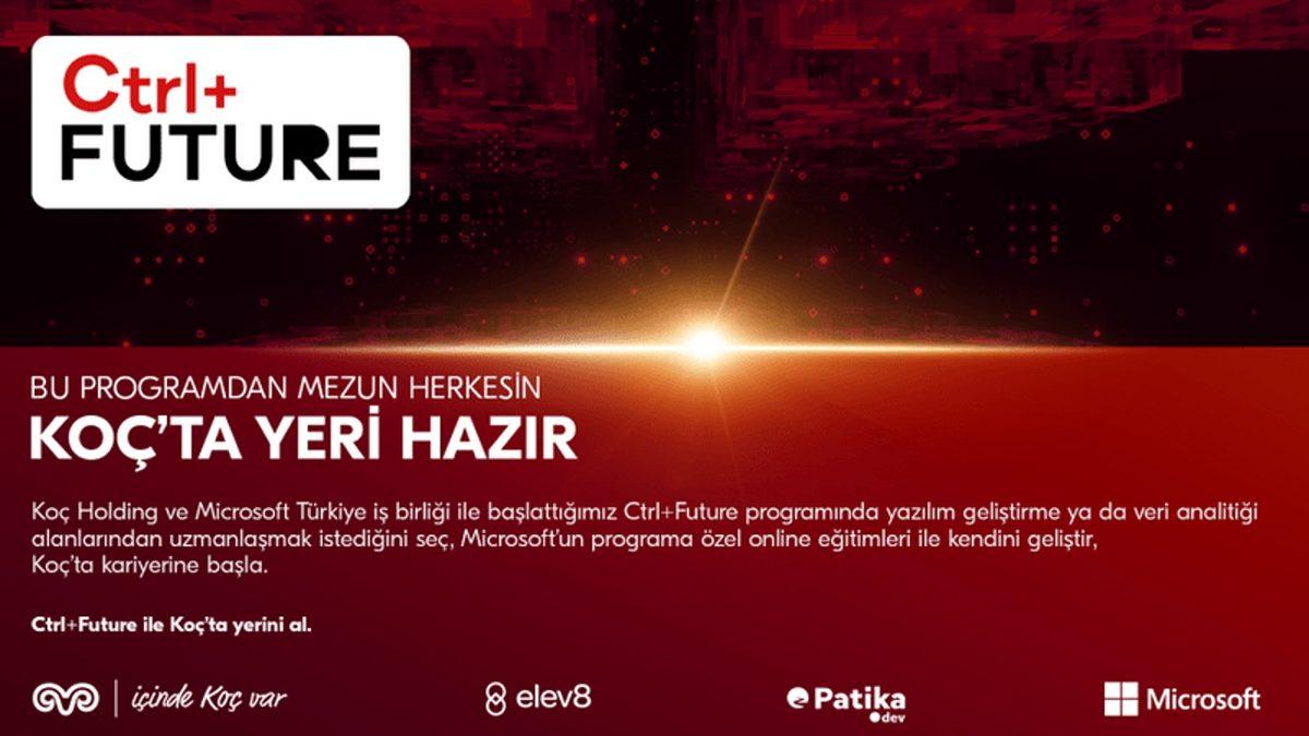 Koç Holding ve Microsoft’tan Gençlerin Teknoloji Alanında Kendini Geliştirmesini Sağlayacak Proje: CTRL+Future