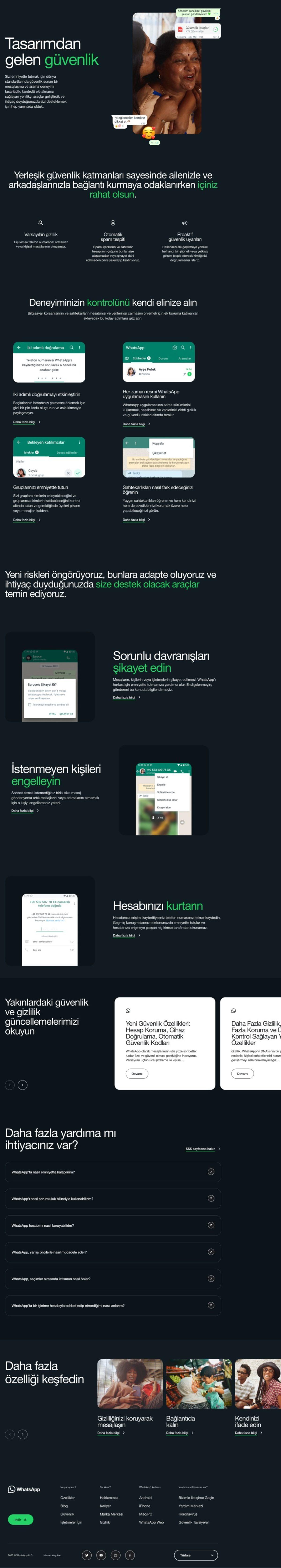 WhatsApp, Kullanıcıları Bilinçlendirmek İçin Güvenlik Merkezini Kullanıma Sundu