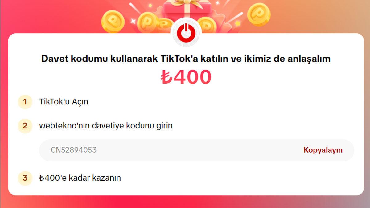 TikTok, Sadece İnsanları Davet Ederek 4.000 TL Kazanmayı Mümkün Kılıyor: İşte Yapmanız Gerekenler