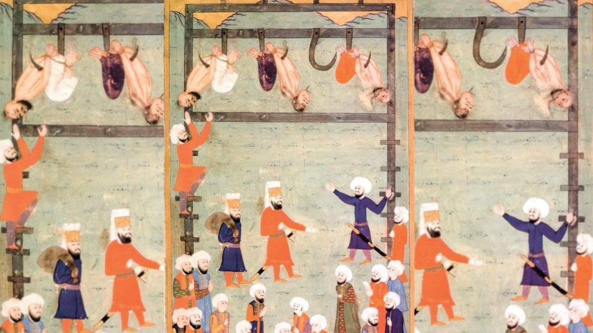 Osmanlı’daki Ölüm Yarışı: Kurban Edilecek Kişinin Cellat Tarafından Kovalandığı Tüyler Ürpertici İdam Yöntemi