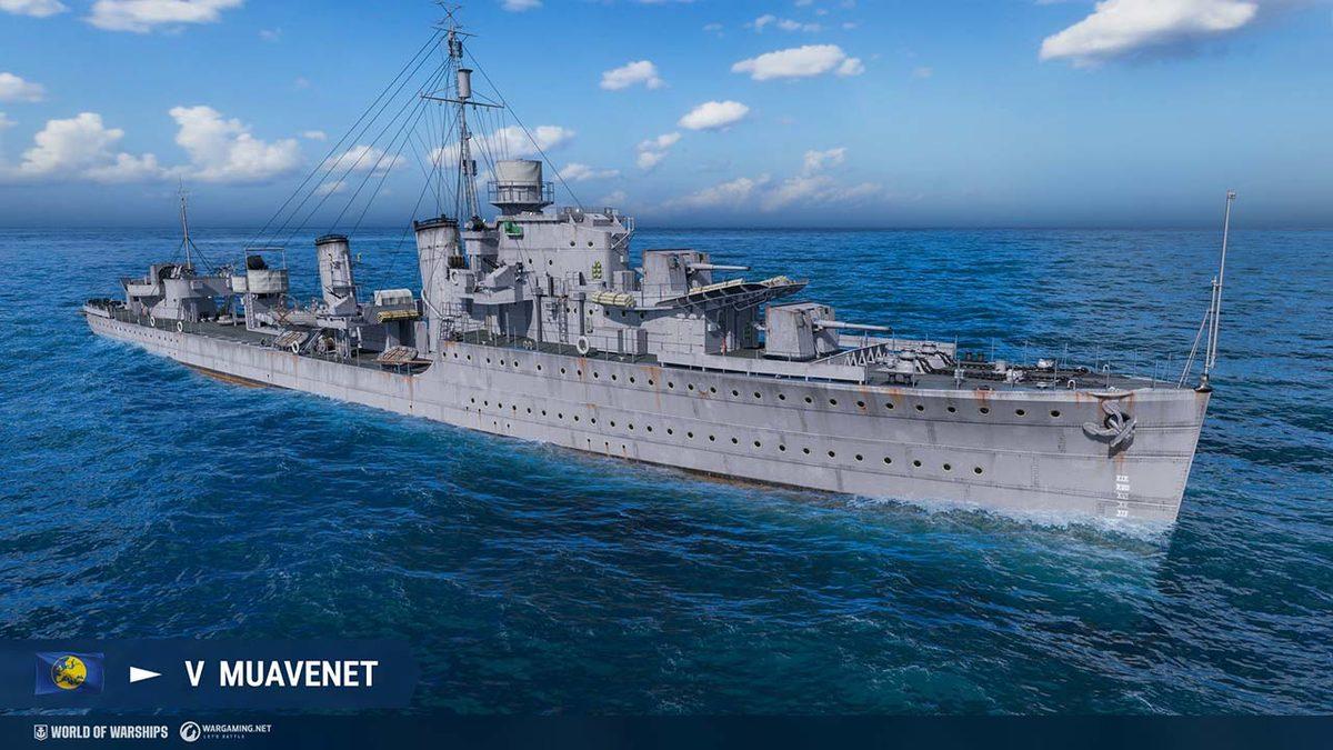 World of Warships’in İlk Türk Gemisi Muavenet Yakında Oyuna Ekleniyor!
