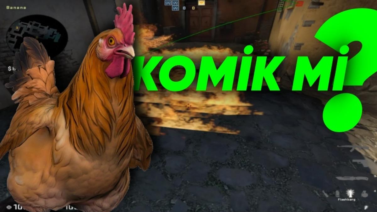 Counter-Strike 2’de Tuhaf Bir Mekanik Ortaya Çıktı: Molotof Ateşinde Kızarmış Tavuk [Video]