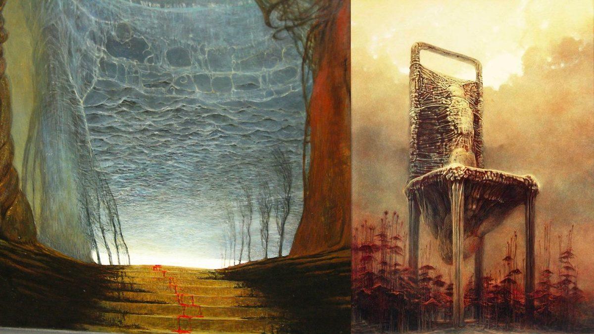 Korku, Endişe, Yok Oluş... Kâbuslarını Çizen Ressamın Adeta Cehennemden Kopmuş Gibi Görünen Distopik Eserleri