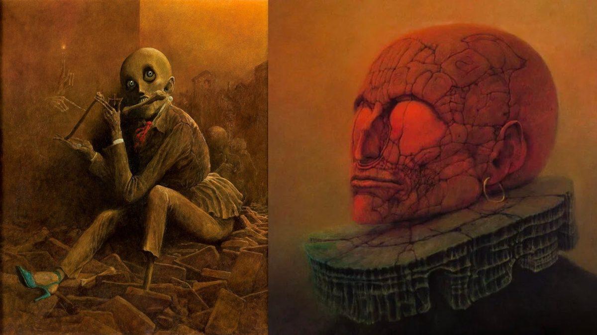 Korku, Endişe, Yok Oluş... Kâbuslarını Çizen Ressamın Adeta Cehennemden Kopmuş Gibi Görünen Distopik Eserleri