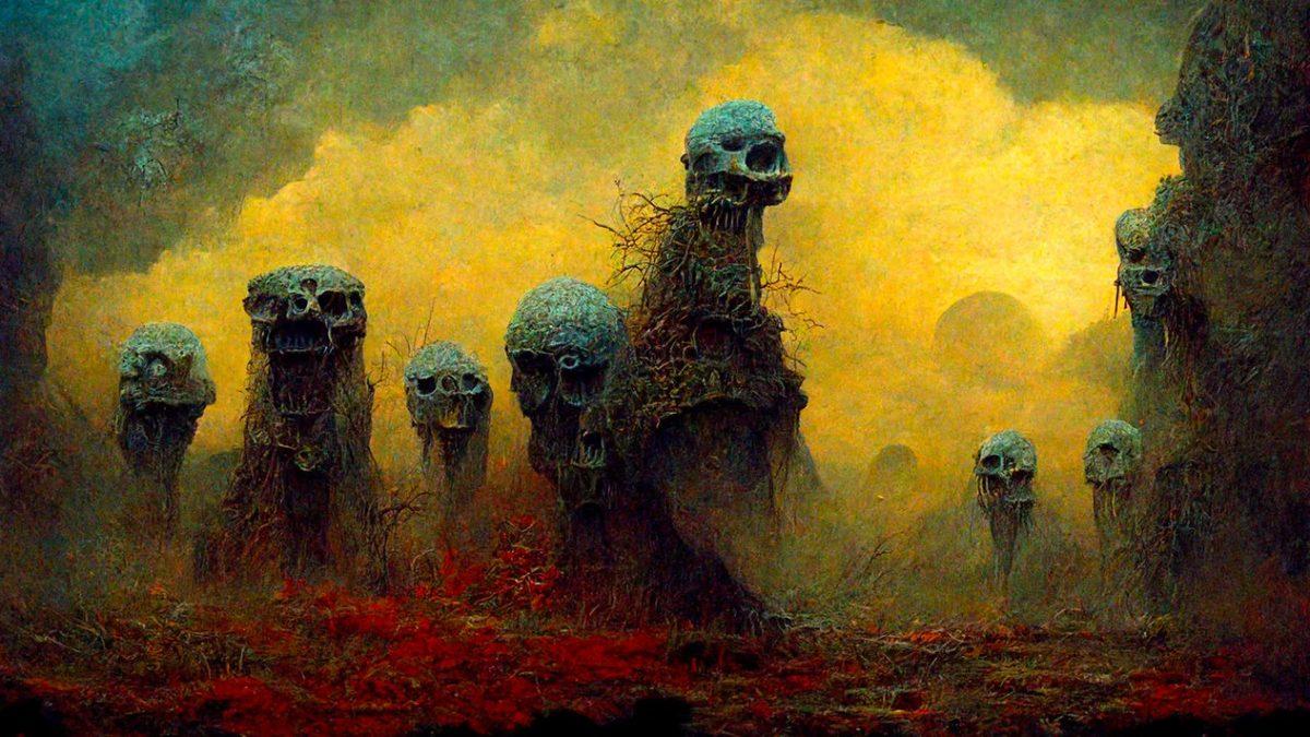 Korku, Endişe, Yok Oluş... Kâbuslarını Çizen Ressamın Adeta Cehennemden Kopmuş Gibi Görünen Distopik Eserleri