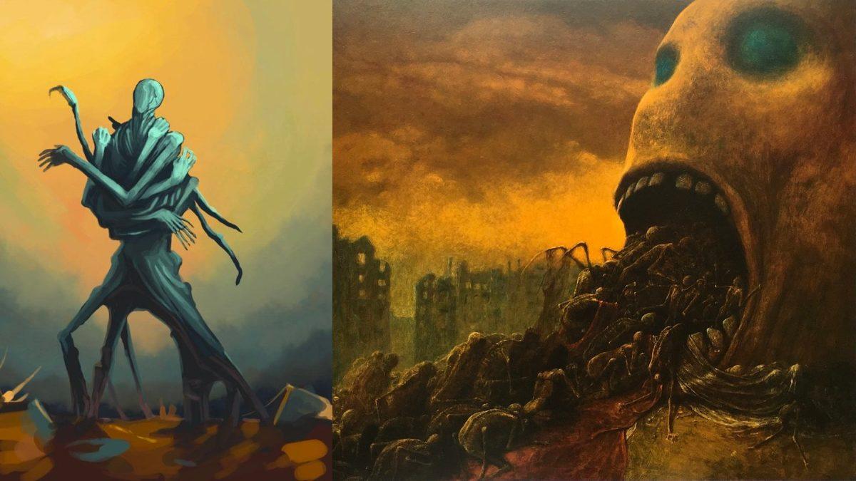 Korku, Endişe, Yok Oluş... Kâbuslarını Çizen Ressamın Adeta Cehennemden Kopmuş Gibi Görünen Distopik Eserleri