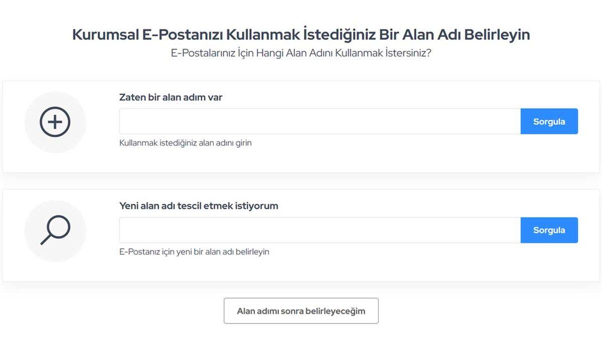 Alan Adı Uzantılı E-posta Adresi Nasıl Alınır?