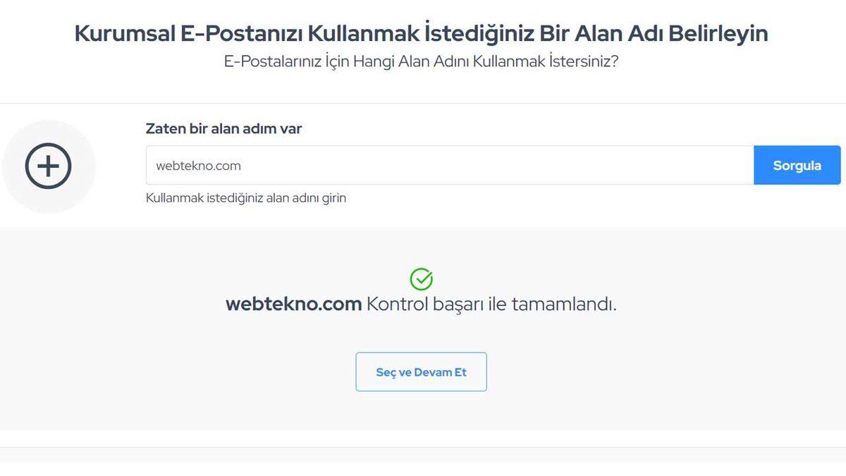 Alan Adı Uzantılı E-posta Adresi Nasıl Alınır?