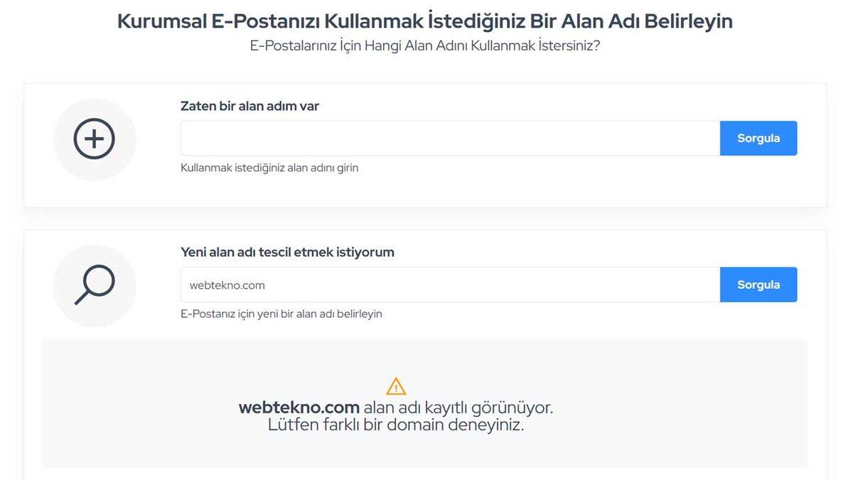 Alan Adı Uzantılı E-posta Adresi Nasıl Alınır?