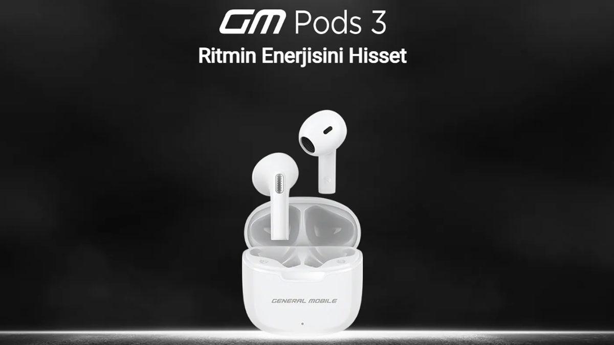 General Mobile, Yeni Kablosuz Kulaklığı GM Pods 3 Pro’yu Duyurdu