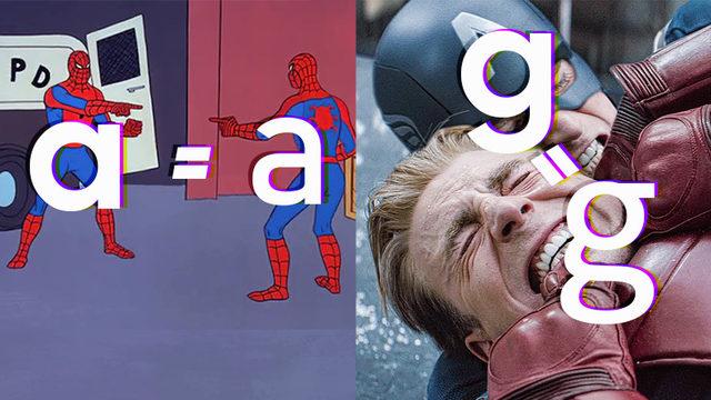Diğer Küçük Harflerin Aksine "a" ve "g"nin Neden İki Çeşidi Var?