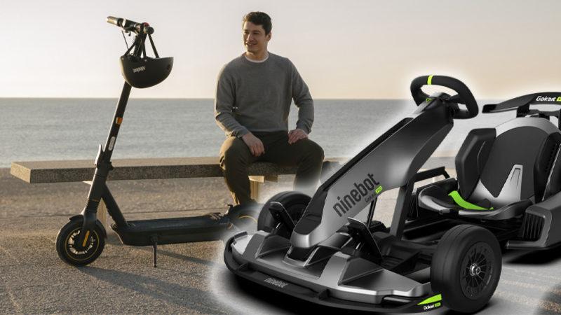 Segway-Ninebot’un Yeni Elektrikli Scooter ve Ultra Şık Gokart Arabası Türkiye’de