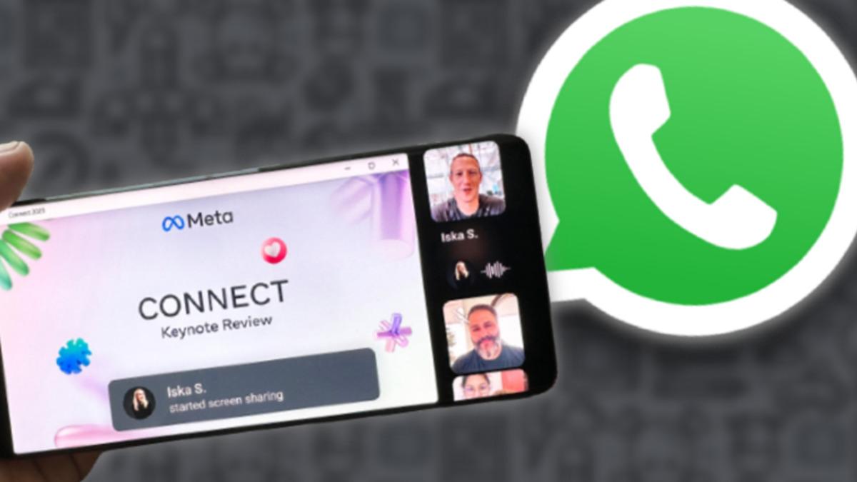 WhatsApp’a Ekran Paylaşma Özelliği Geliyor: Nasıl Kullanılacağını Adım Adım Anlattık