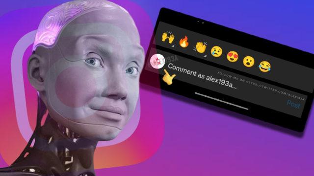 Artık Instagram Yorumlarını Bile Bizim Yerimize Yapay Zeka Yapacak: İşte Instagram’ın Üzerinde Çalıştığı Yeni Özellik