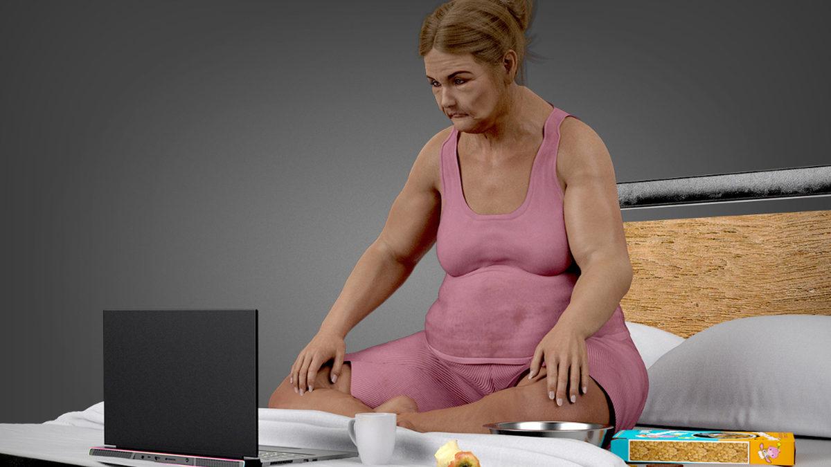 Evden Çalışan İnsanlar 2100 Yılında Böyle Görünecekmiş(!) (Ama Bilime Göre Değil, Bir Mobilya Şirketine Göre)