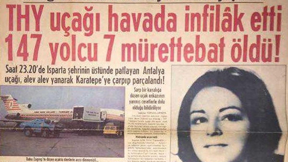 Sokak Işıklarını Pist Işığı Sanan Pilotun 155 Kişinin Ölümüne Sebep Olduğu Isparta Uçak Kazası