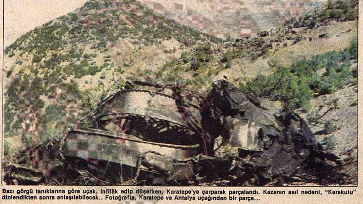 Sokak Işıklarını Pist Işığı Sanan Pilotun 155 Kişinin Ölümüne Sebep Olduğu Isparta Uçak Kazası